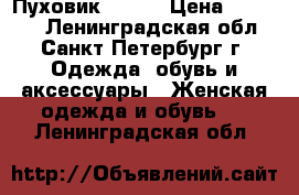 Пуховик Fendi › Цена ­ 14 900 - Ленинградская обл., Санкт-Петербург г. Одежда, обувь и аксессуары » Женская одежда и обувь   . Ленинградская обл.